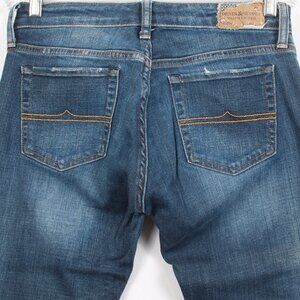 RL Denim & Supply Women's Skinny Jean 27/32 Blue Denim Cotton Elastane